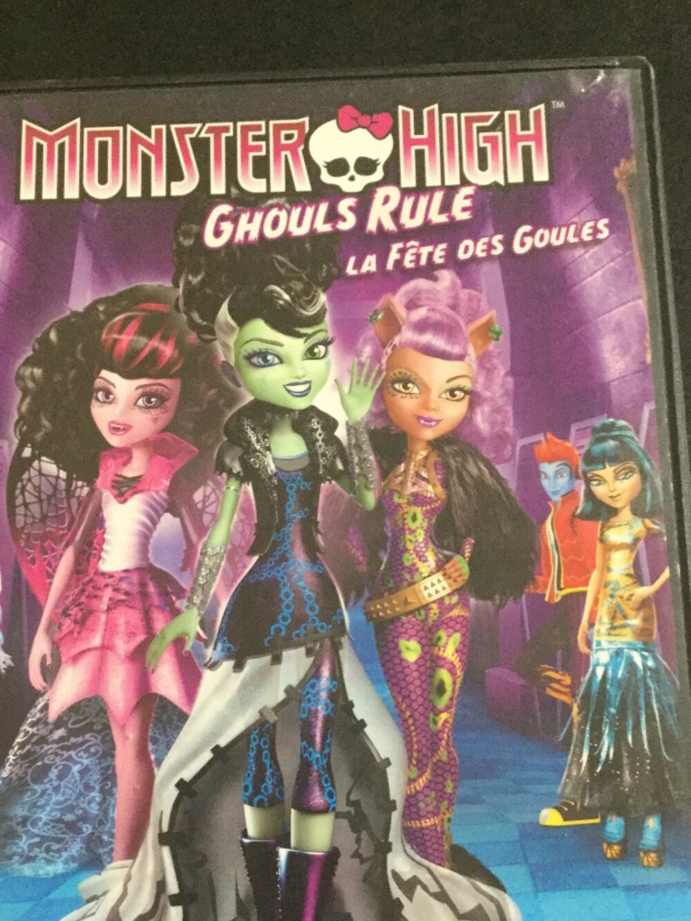 Monster High Ghouls rule DVD watched a few times in good condition